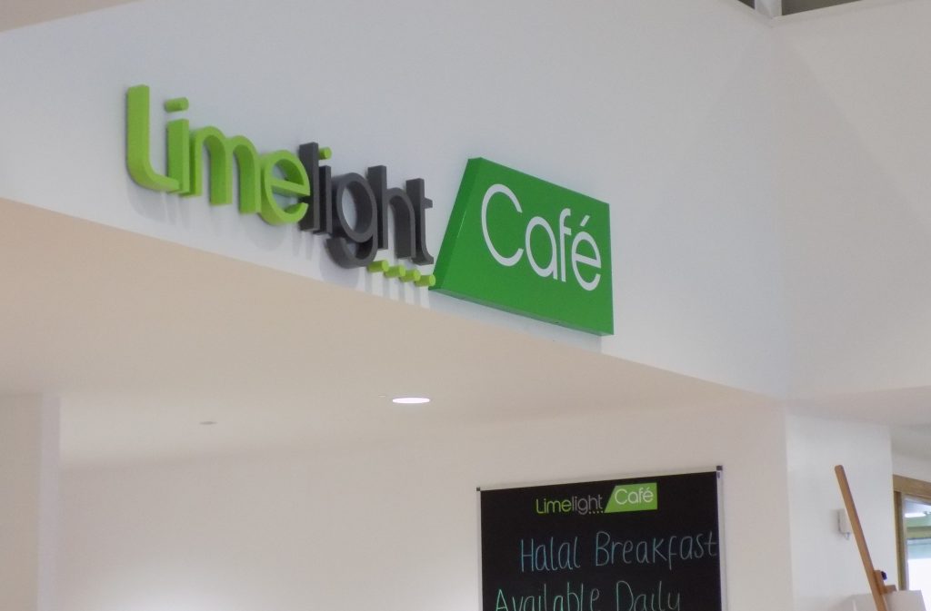 Case study on PFI's signage solution for Limelight Hub